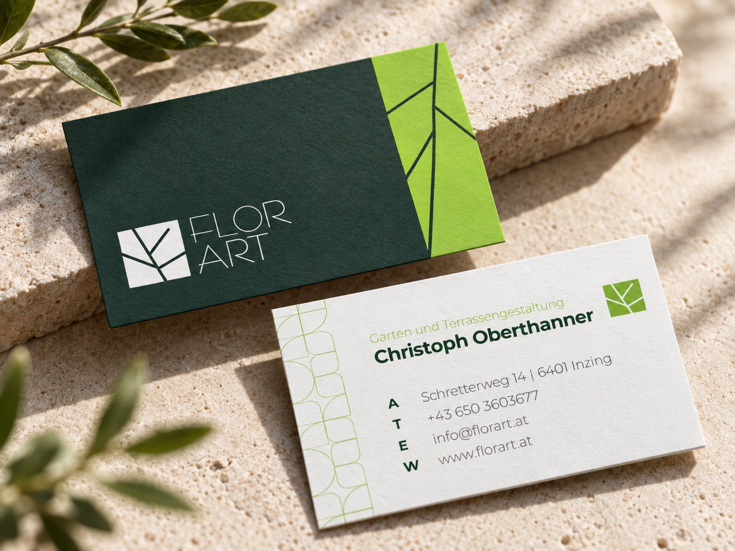 FLORART Visitenkarten
