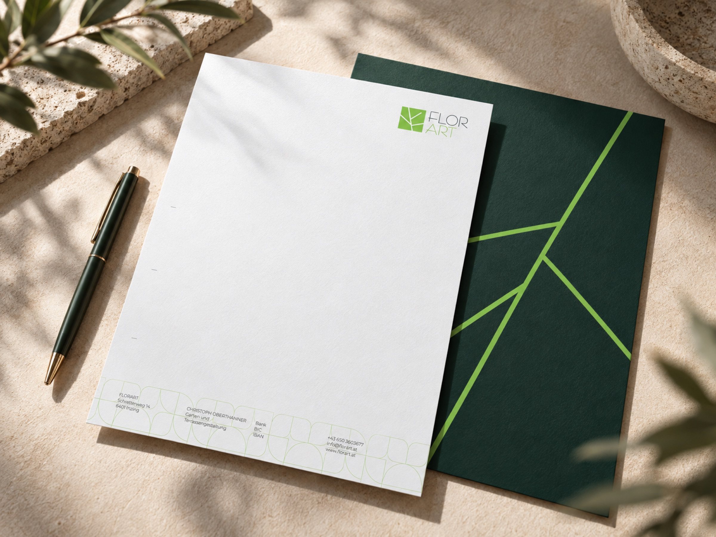 FLORART Briefpapier