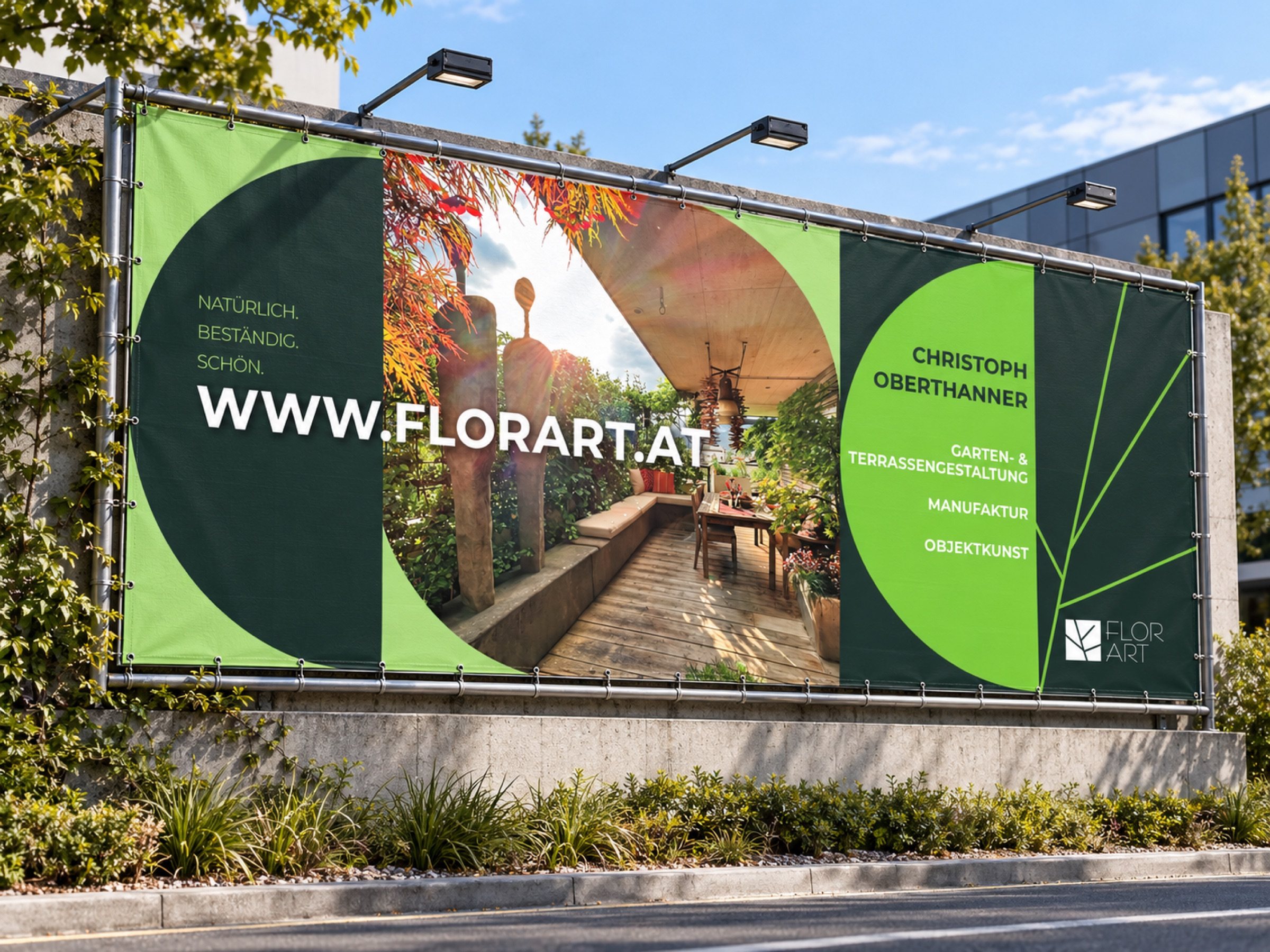 FLORART Plakatwand